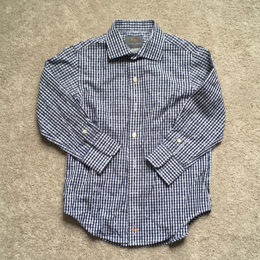 Thomas Dean boys dress shirt